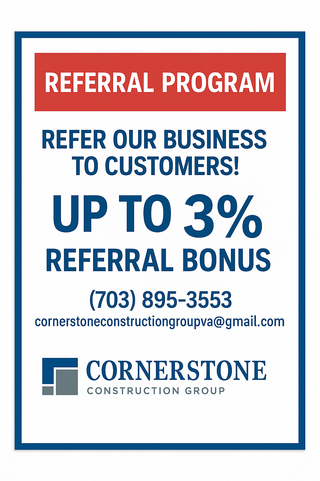Referral Program Flyer